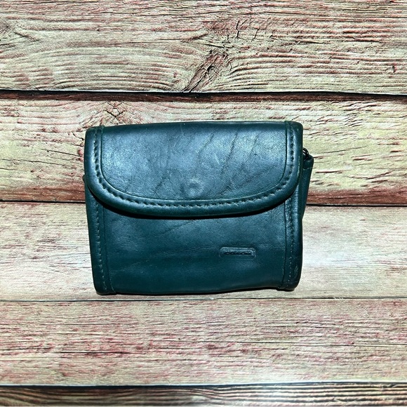 Coach Handbags - Coach Green Leather Wallet